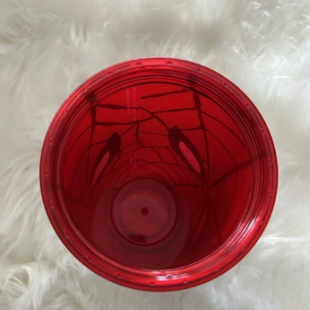 🆕 Marvel Spider-Man Plastic Cold Cup with Lid and Straw Topper 24 Ounces Travel